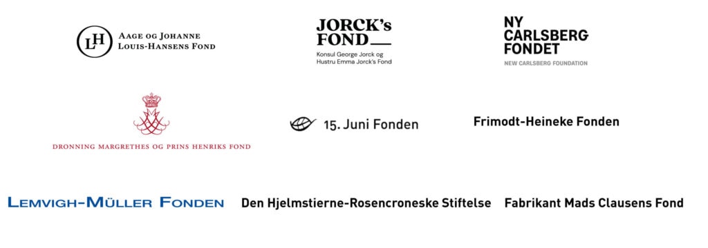 Udstillingen og bogen er realiseret med støtte fra